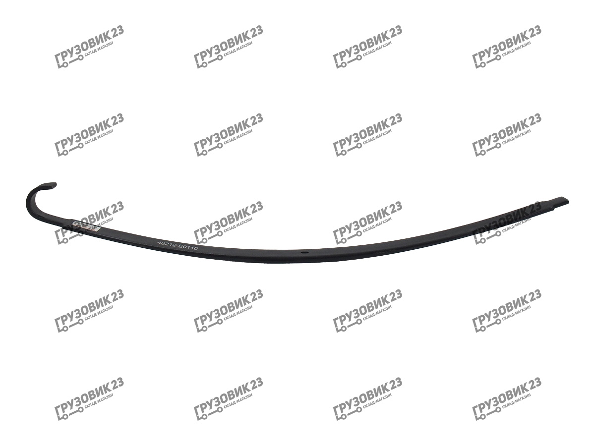 Лист рессор 48212-E0110 48230-E0030 R2 HINO 500 подкоренной rear 12-18*70*1310 BELTON