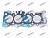 Прокладка ГБЦ ISUZU 4HK1 8-97375-434-0  Matto