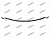 Лист рессор ISF02 8-97084-828-0 70*13  Isuzu Elf NPR подкоренной front ухо-ухо SKV