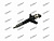 Форсунка топливная (R)9709500-555/33800-45700/DCRI105550  DENSO KOREA